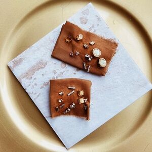 Boho Stud Earring Assortment | 6 pairs per set